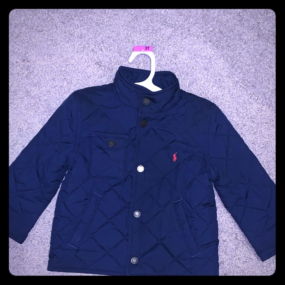 Ralph Lauren Polo quilted toddler  jacket size 3t